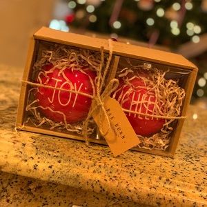 Rae Dunn Christmas Ornaments